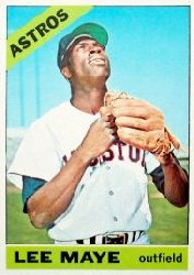 1966 Topps Baseball Cards      162     Lee Maye